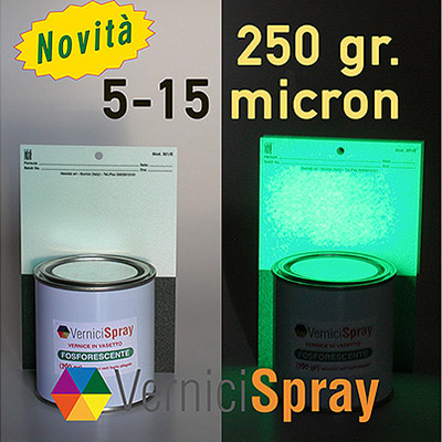 Boîte Peinture Phosphorescente avec pigment 5-15 microns FR